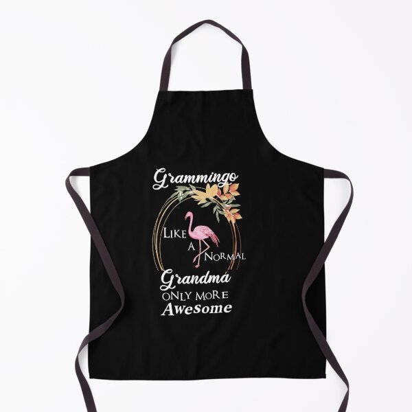 Item preview, Grammingo Like A Normal Grandma Only More Awesome, Grandma Gift, Floral Flamingo Gift designed and sold by HananDesign13.