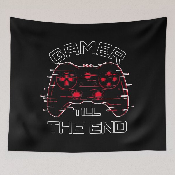 Item preview, Gamer Till The End - Console Controller - Power up Red designed and sold by NoMatterLab.