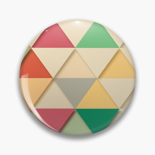 Aperçu de l'œuvre Motif de triangles colorés créée et vendue par Koala Closet.