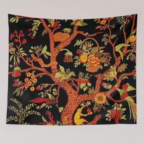 Item preview, Midnight Floral - The Tree of Life designed and sold by Epitome Girl.