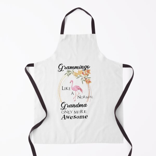 Item preview, Grammingo Like A Normal Grandma Only More Awesome, Grandma Gift, Floral Flamingo Gift designed and sold by HananDesign13.