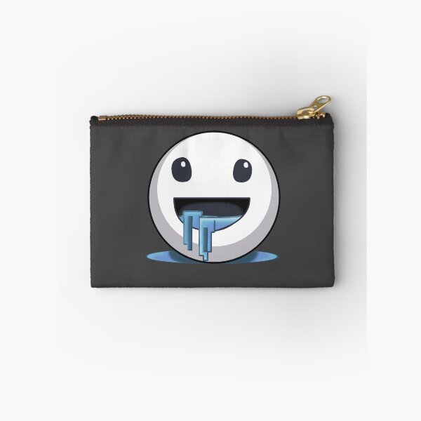 Item preview, drooling emoji - black designed and sold by ZiphGames.