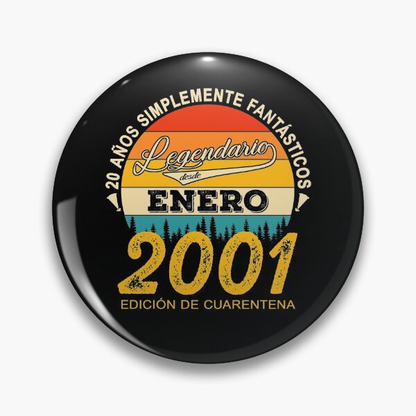 Item preview, 20th Birthday 20 Years Born In 2001 January designed and sold by Renergie.
