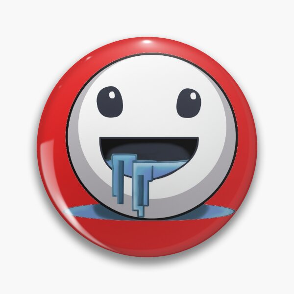 Item preview, drooling emoji - red designed and sold by ZiphGames.