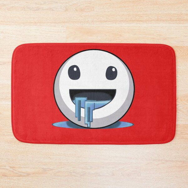Item preview, drooling emoji - red designed and sold by ZiphGames.