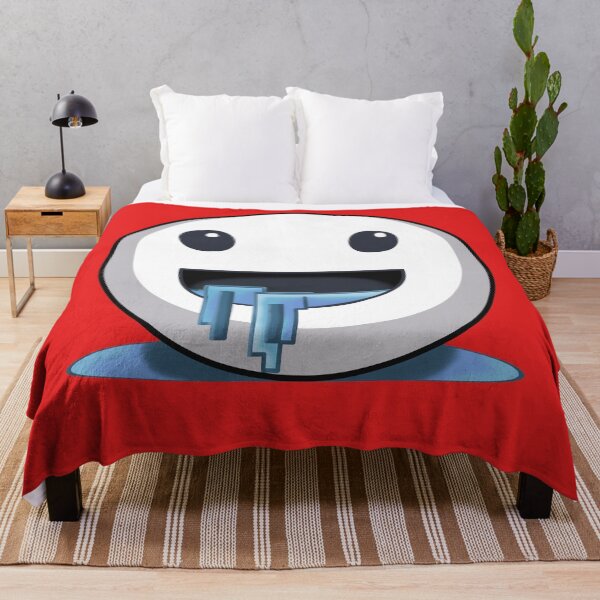 Item preview, drooling emoji - red designed and sold by ZiphGames.
