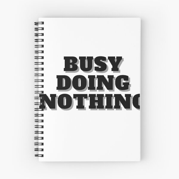 Item preview, " busy boing nothing" funny t shirts, sarcasm, 2021 trend shirt designed and sold by Bachirdz.