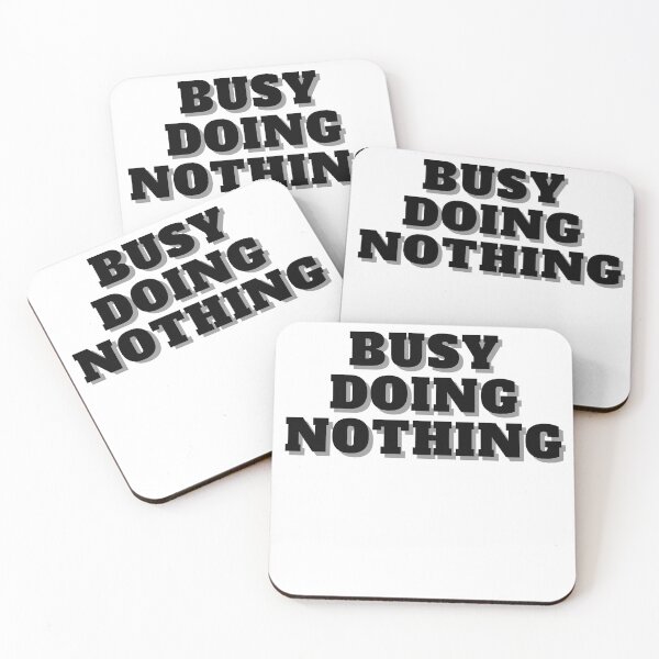 Item preview, " busy boing nothing" funny t shirts, sarcasm, 2021 trend shirt designed and sold by Bachirdz.