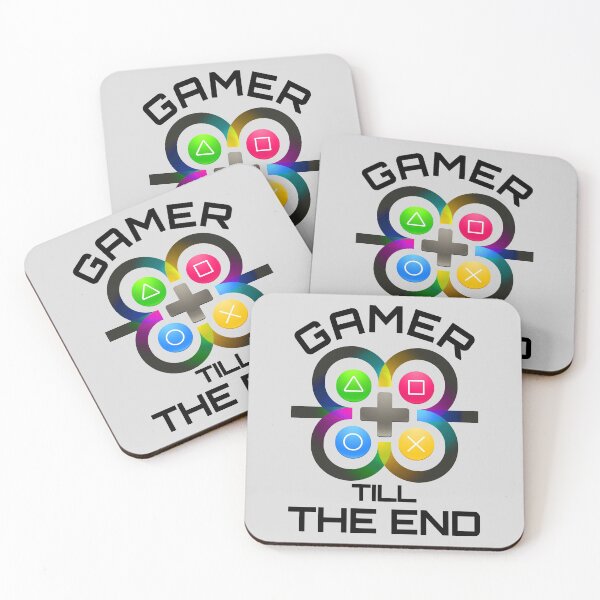 Item preview, Gamer Till The End - Controller Butons - Classic Latout designed and sold by NoMatterLab.