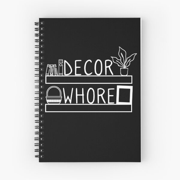 Item preview, Decor Whore Interior White Design Decorative Gift designed and sold by ShirtsandStuffs.