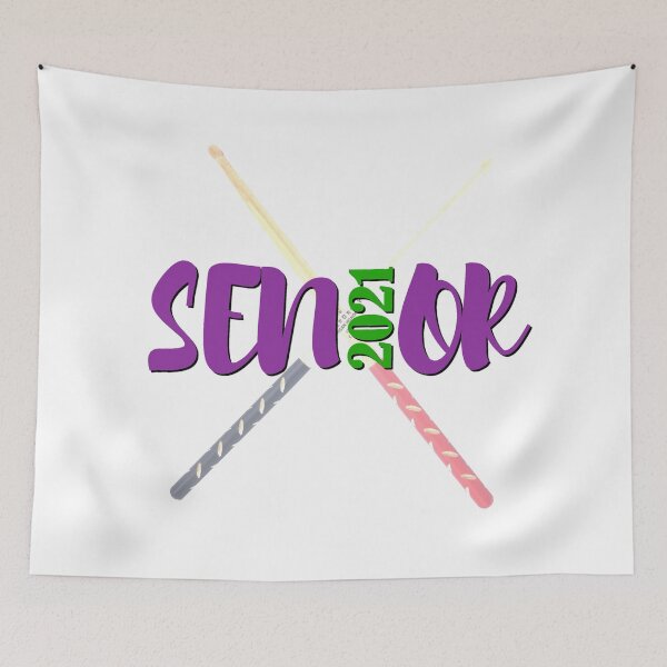 Item preview, Senior - Class of 2021 - Drumsticks designed and sold by BandMomDesigns.
