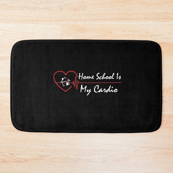 Item preview, Home School Is My Cardio Funny Gift designed and sold by pedrored369.