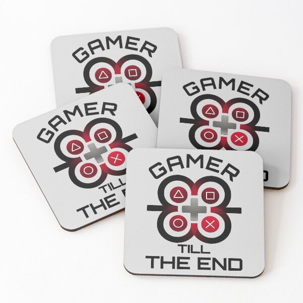 Item preview, Gamer Till The End - Controller Butons - Power up Red designed and sold by NoMatterLab.
