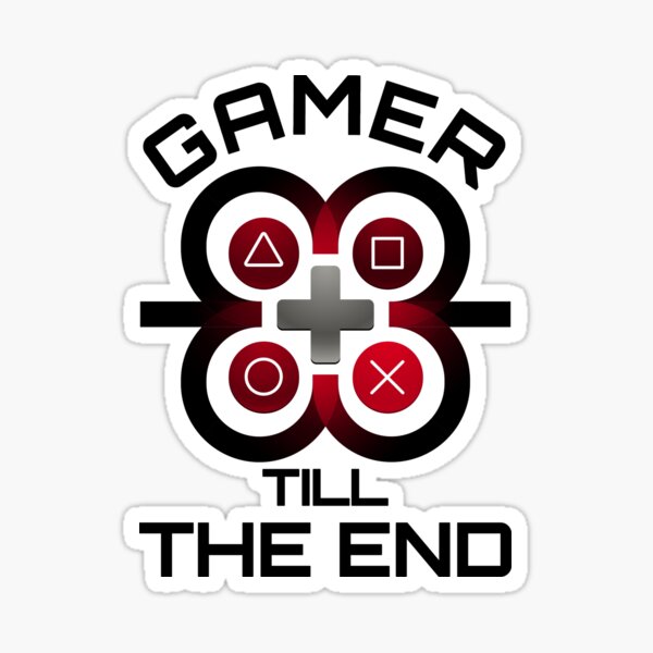 Item preview, Gamer Till The End - Controller Butons - Power up Red designed and sold by NoMatterLab.