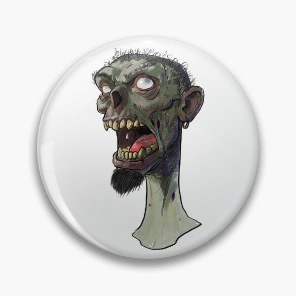Item preview, Zombie Head designed and sold by HogashArtShop.