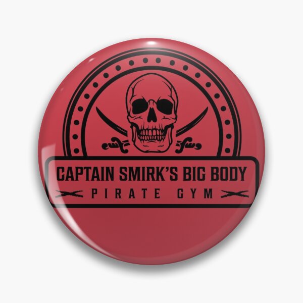 Item preview, Captain Smirk's Monkey Island Gym Design designed and sold by BeardedTree.
