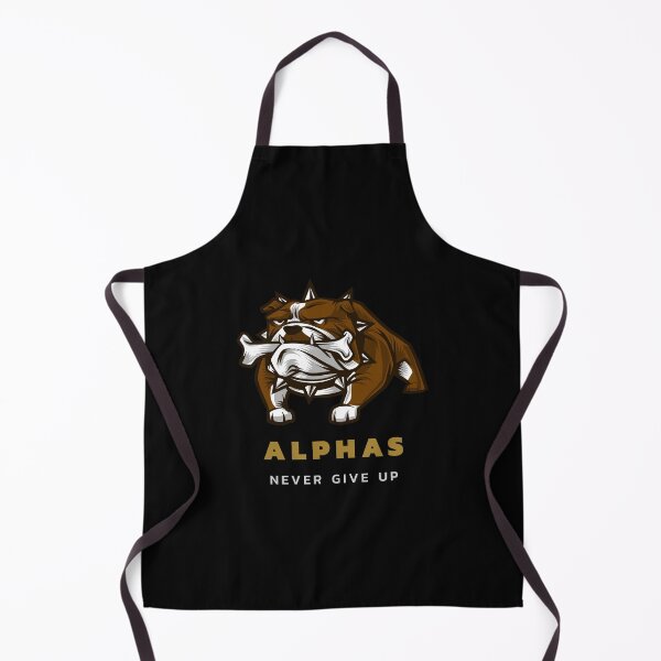 Item preview, Alphas Never Give Up Bulldog Chewing on Bone designed and sold by Captivation.