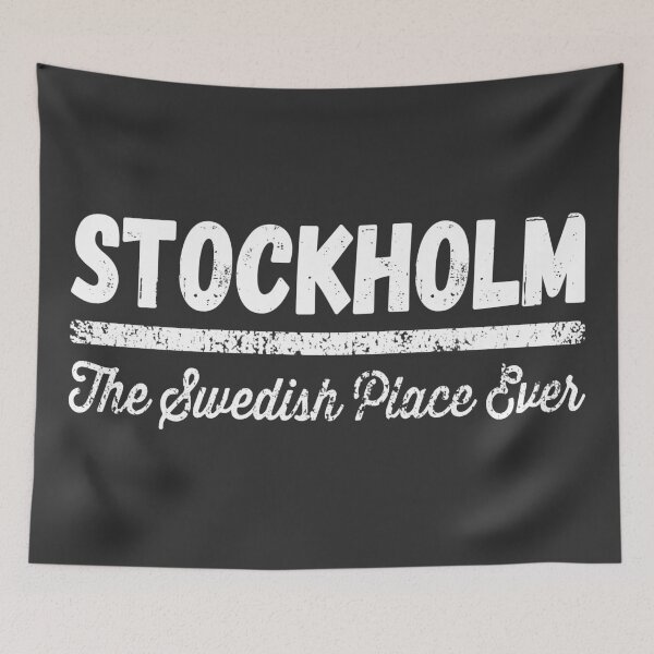 Item preview, Stockholm Sweden Swedish Visitor Funny Saying Sweetest Place Ever Pun Gift designed and sold by Maljonic.