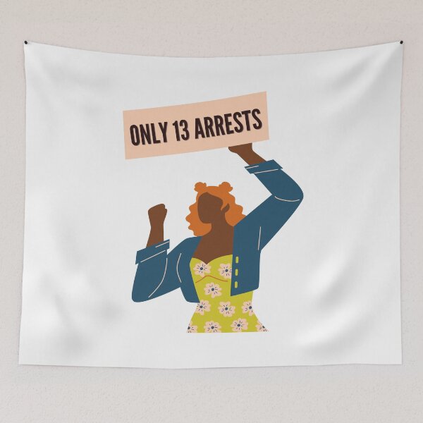 Item preview, Only 13 Arrests designed and sold by zonoma.