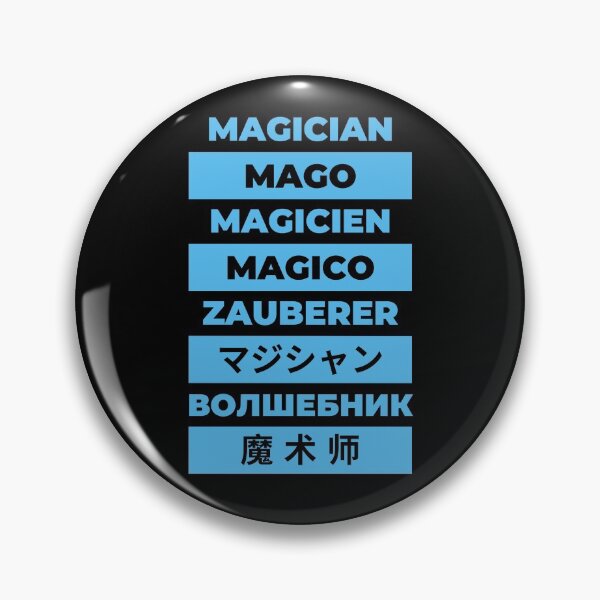 Item preview, Magician Languages Design designed and sold by DoubleLifted.
