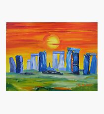 Stonehenge summer soltice Photographic Print