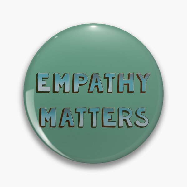 Item preview, Empathy matters blue designed and sold by Shus-arts.