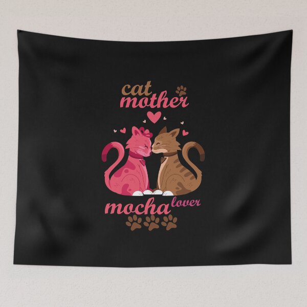 Item preview, Cat Mother Mocha Lover:Funny Cat Lover,For Mom,Cute Cat lover designed and sold by Chaos Pixel Studio.