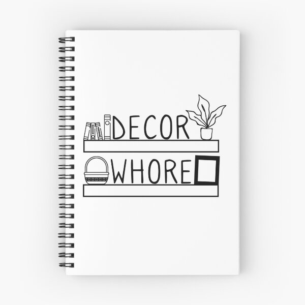 Item preview, Decor Whore Interior Design Decorative Gift designed and sold by ShirtsandStuffs.