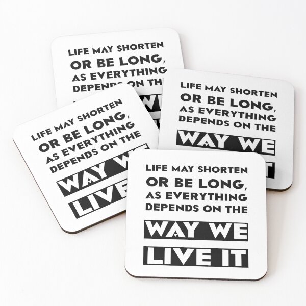Item preview, way we live it designed and sold by ichourshop.