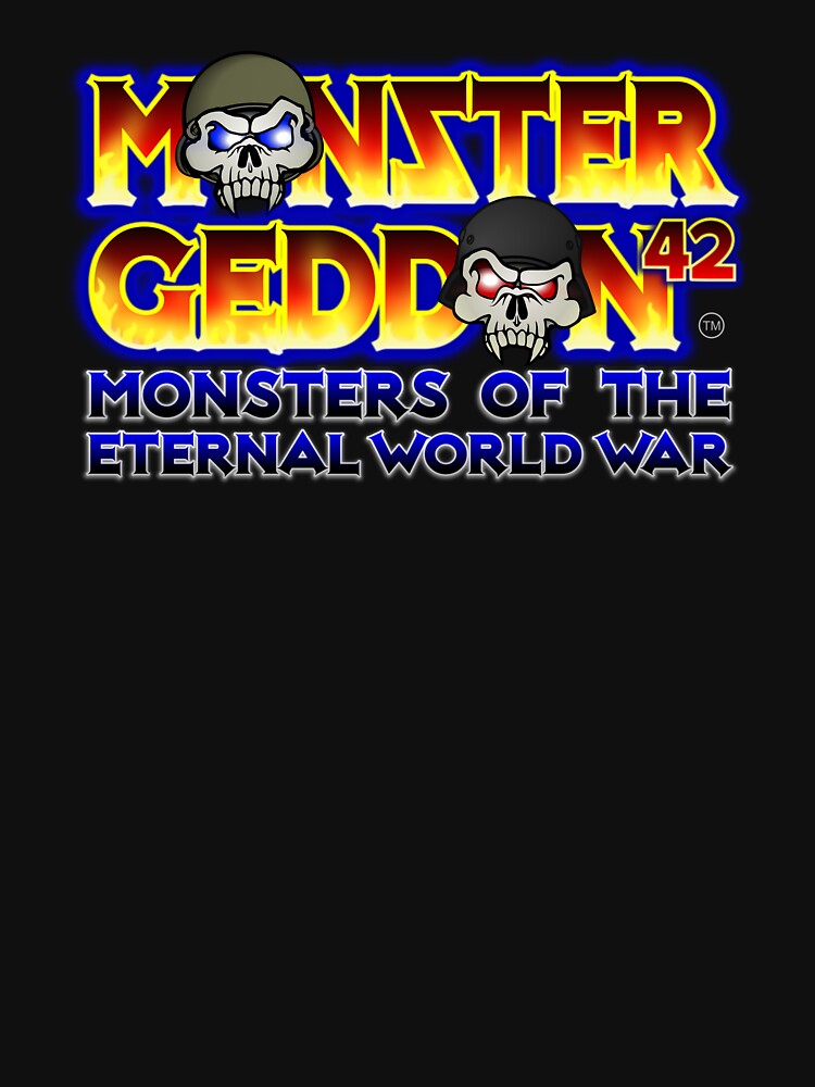 Thumbnail 7 of 7, Classic T-Shirt, MONSTERGEDDON 42 Logo Block designed and sold by MONSTERGEDDON42.
