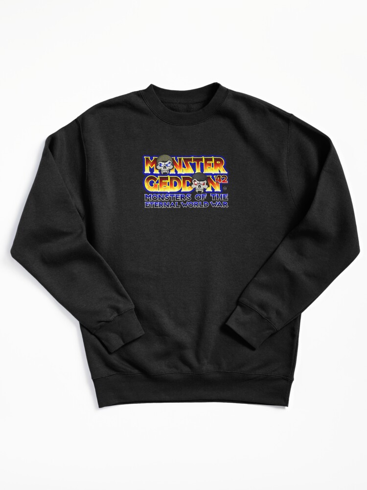 Thumbnail 2 of 7, Pullover Sweatshirt, MONSTERGEDDON 42 Logo Block designed and sold by MONSTERGEDDON42.