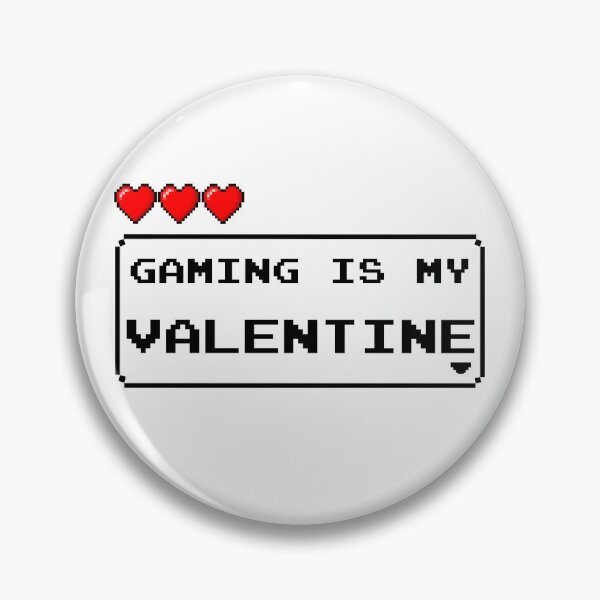 Item preview, Gaming Is My Valentine Dialogue Box designed and sold by gabyshiny.