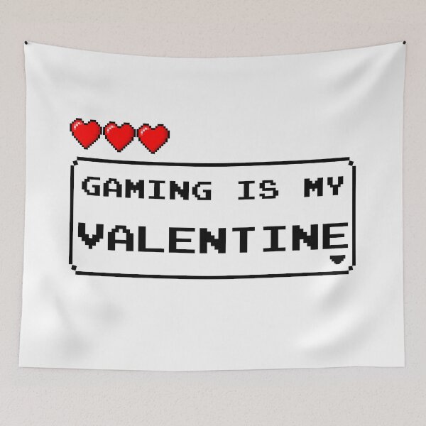 Item preview, Gaming Is My Valentine Dialogue Box designed and sold by gabyshiny.