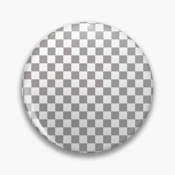 Item preview, Ash Grey and White Check Coloured Pattern - Chequered, Checkered, Checks designed and sold by MissCheck.
