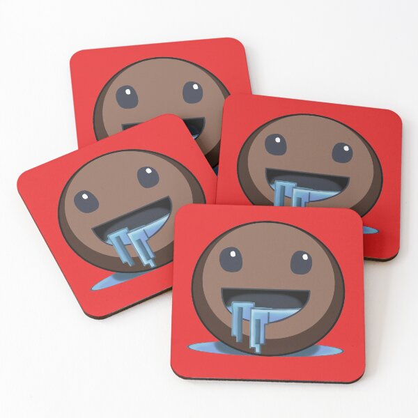 Item preview, drooling emoji - red designed and sold by ZiphGames.