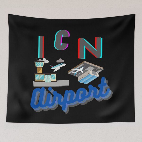 Item preview, Funny ICN Airport representation designed and sold by Viktor Kabbach.