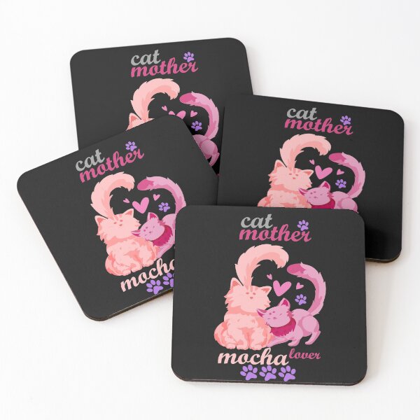 Item preview, Cat Mother Mocha Lover:Funny Cat Lover,For Mom,Cute Cat lover designed and sold by Chaos Pixel Studio.