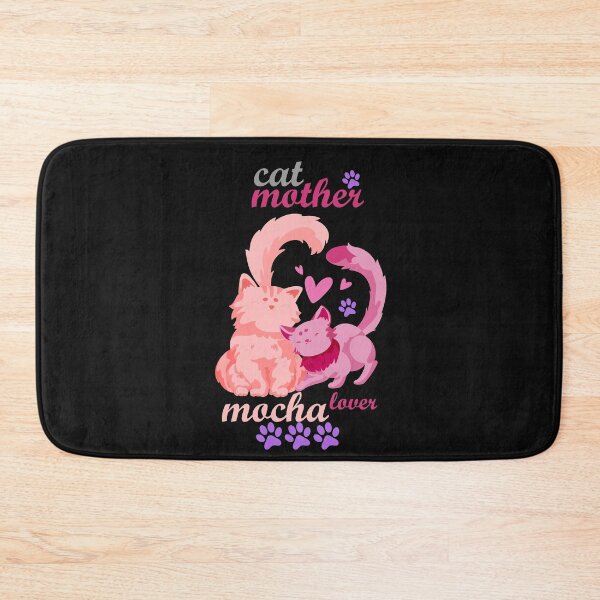 Item preview, Cat Mother Mocha Lover:Funny Cat Lover,For Mom,Cute Cat lover designed and sold by Chaos Pixel Studio.