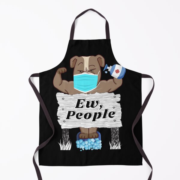 Item preview, Ew People Dog Wearing A Face Mask designed and sold by SoftMax.