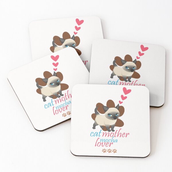 Item preview, Cat Mother Mocha Lover:Funny Cat Lover,For Mom,Cute Cat lover designed and sold by Chaos Pixel Studio.