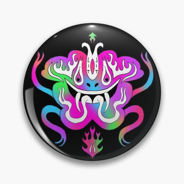 Item preview, Flame Demon of Protection designed and sold by elflovesyou.