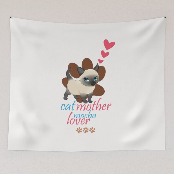 Item preview, Cat Mother Mocha Lover:Funny Cat Lover,For Mom,Cute Cat lover designed and sold by Chaos Pixel Studio.