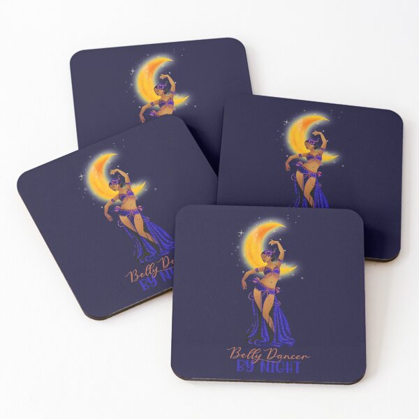 Item preview, Belly Dancer By Night!  (Blue/Orange) designed and sold by PawsitiveMum.