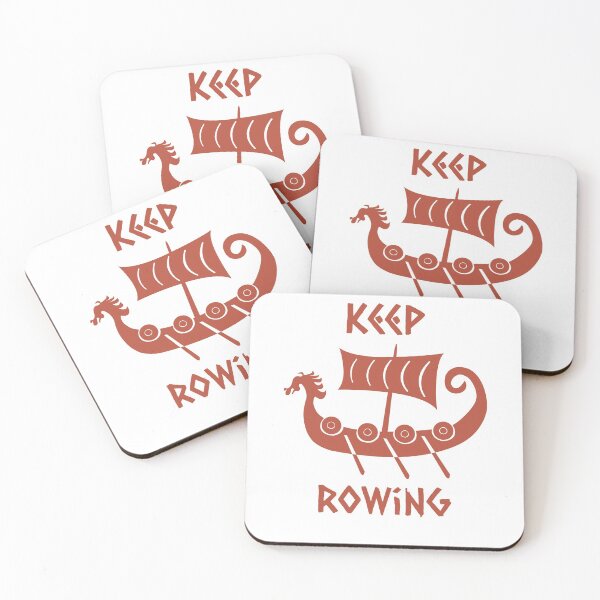 Item preview, Viking Ship - Keep Rowing designed and sold by NoelNimmad.