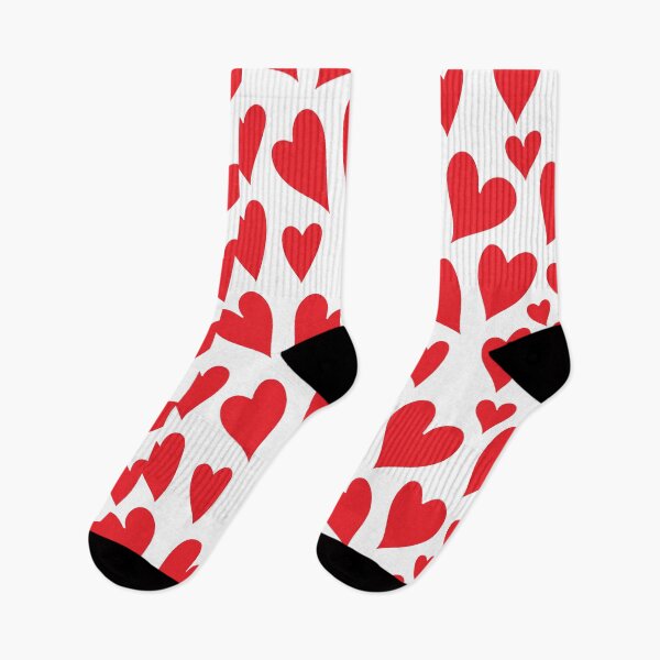 Item preview, red coloful hearts, red hearts pattern, love, sticker, heart, romantic, designed and sold by prteacool.