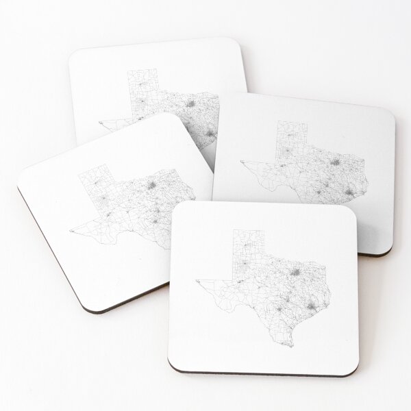 Item preview, Texas State Map, Art Print By LandSartprints designed and sold by LandSartprints.