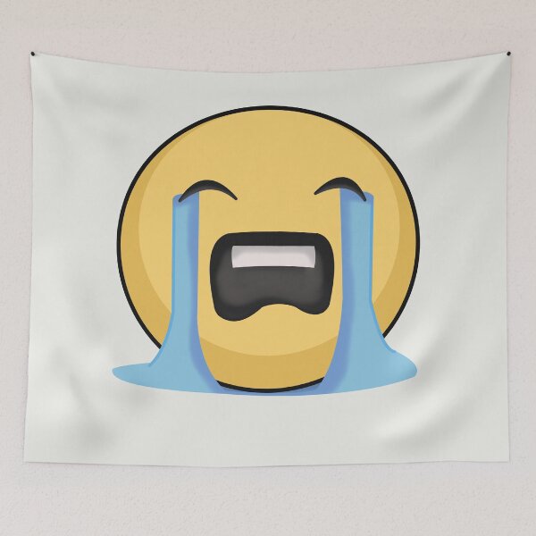 Item preview, crying emoji designed and sold by ZiphGames.