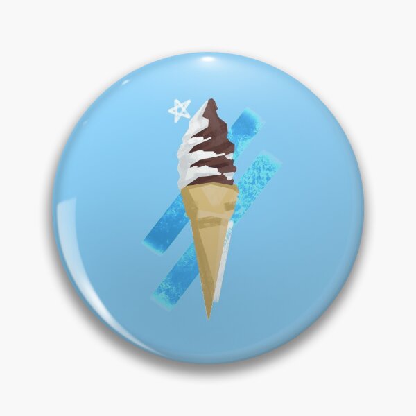 Item preview, Ice Cream Cone With Backdrop designed and sold by Rocket-To-Pluto.