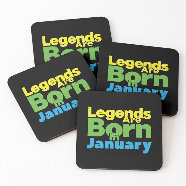 Item preview, Legends Are Born In January designed and sold by mouad naouiri.
