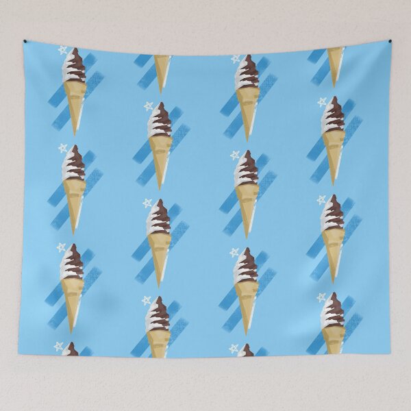 Item preview, Ice Cream Cone With Backdrop designed and sold by Rocket-To-Pluto.